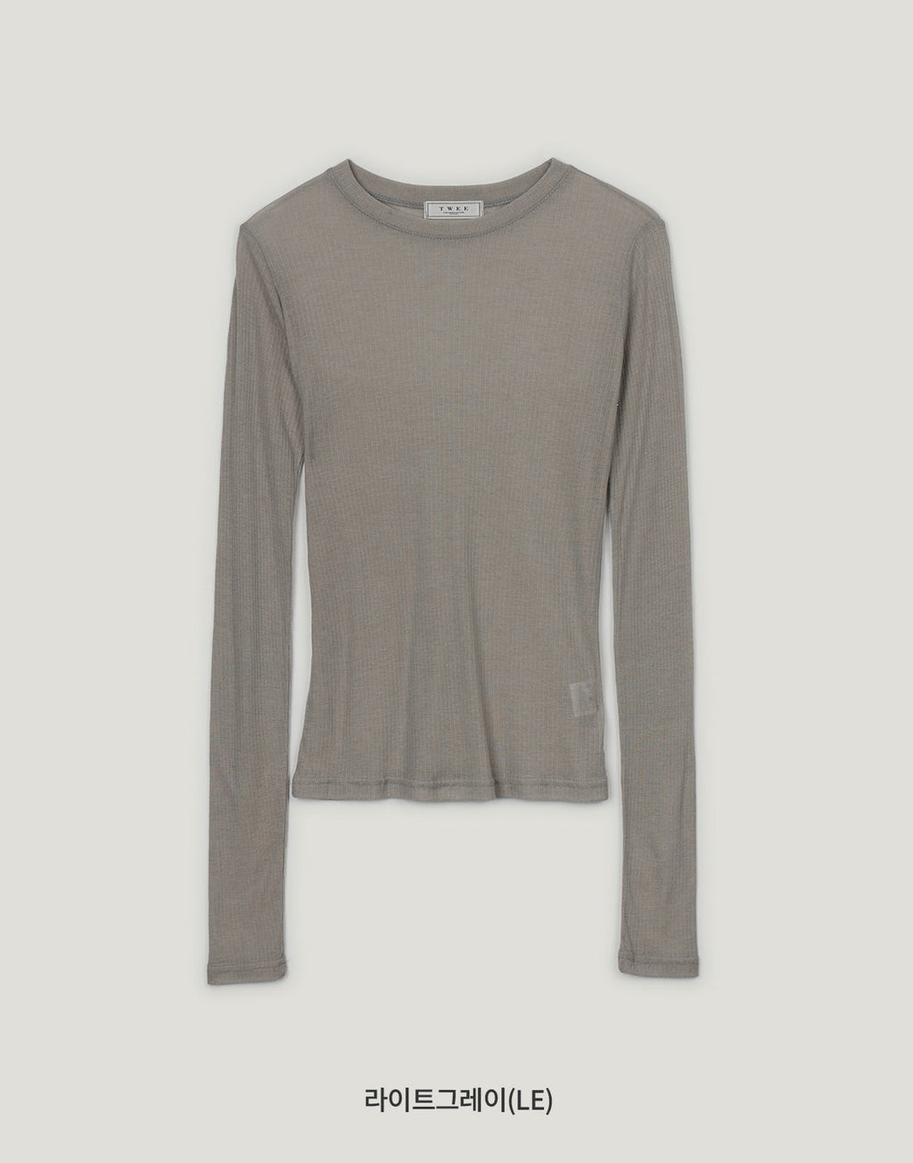 [TWEE] LucyLiu See-Through Round T-6