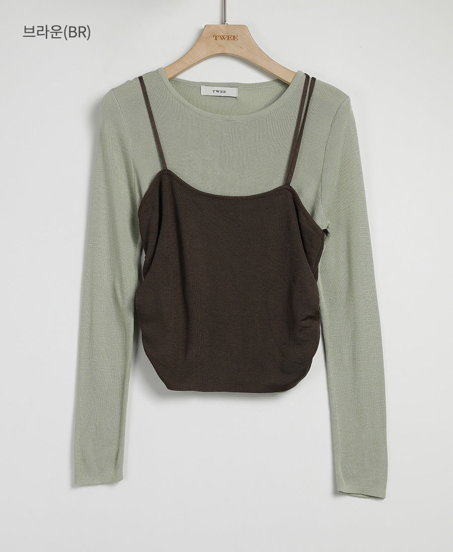 [TWEE] Heyju bustier knit-5