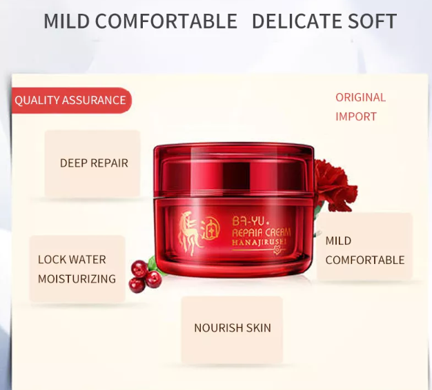 NNEOBA BA-YU Repair Face Cream Moisturizing, Anti-Wrinkle (50g)-3